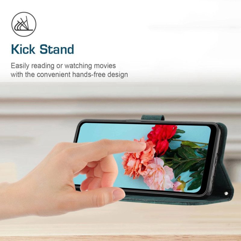 Läderskal Fodral Vivo V40 Se 5g Retrodesign