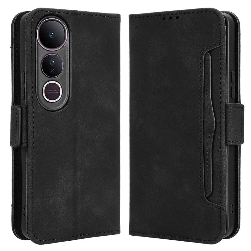 Läderskal Fodral Vivo V50 Lite 5g Flerkort