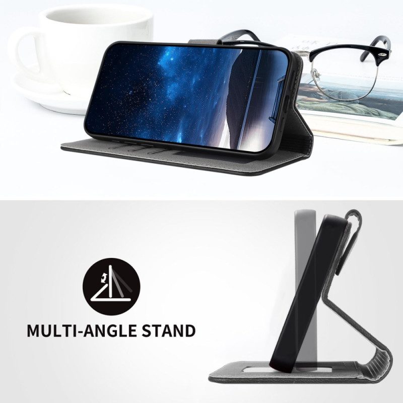 Läderskal Fodral Vivo V60 Lite Justerbart Stativ