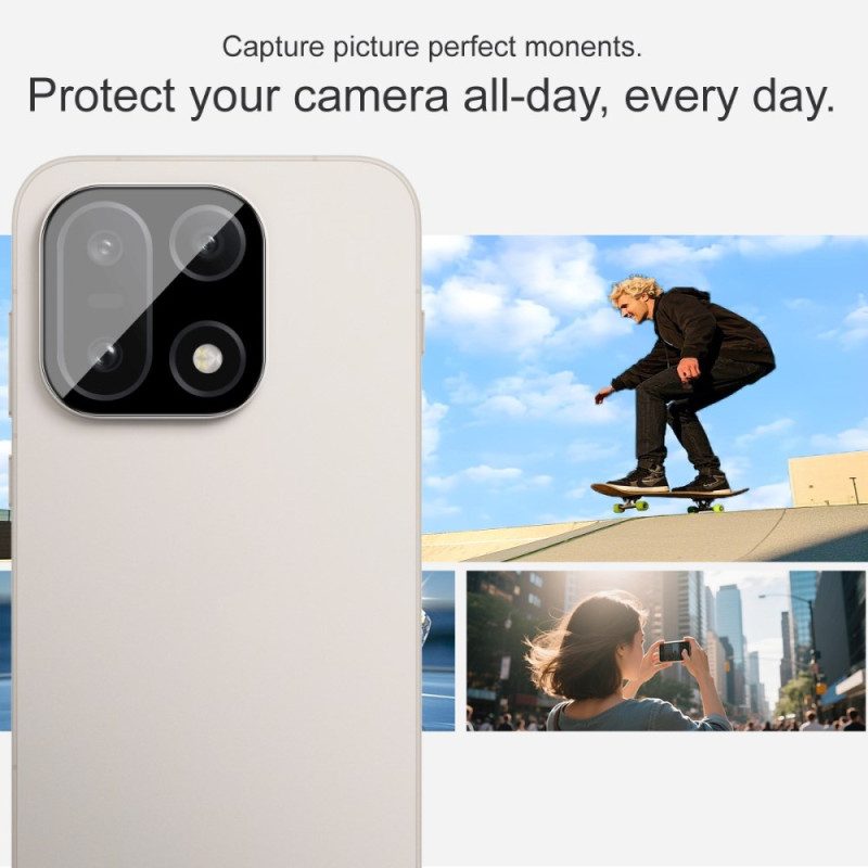 Linsskydd I Härdat Glas För Oneplus 15 (svart Version) Imak