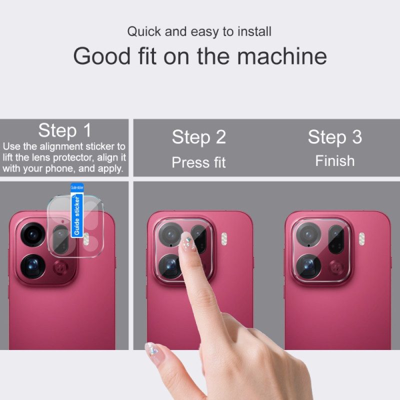 Linsskydd I Härdat Glas För Oppo Find X9 Pro 5g