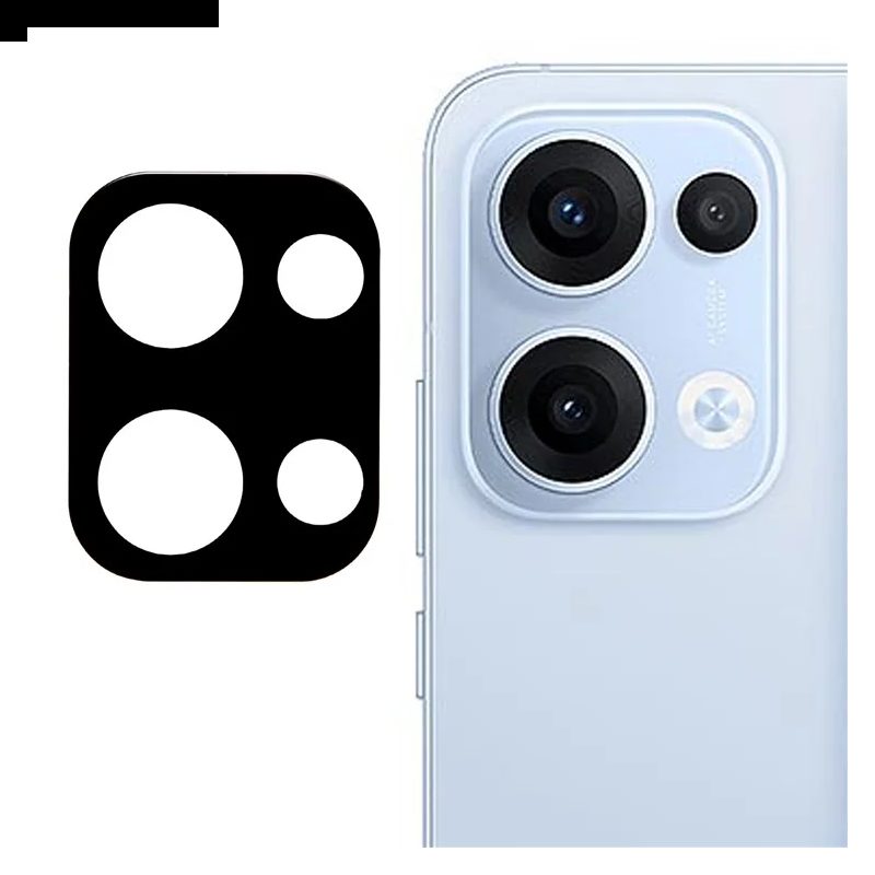Linsskydd I Härdat Glas För Oppo Reno 13 5g (svart Version)