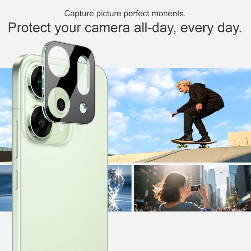 Linsskydd I Härdat Glas För Oppo Reno 14 5g (svart Version)