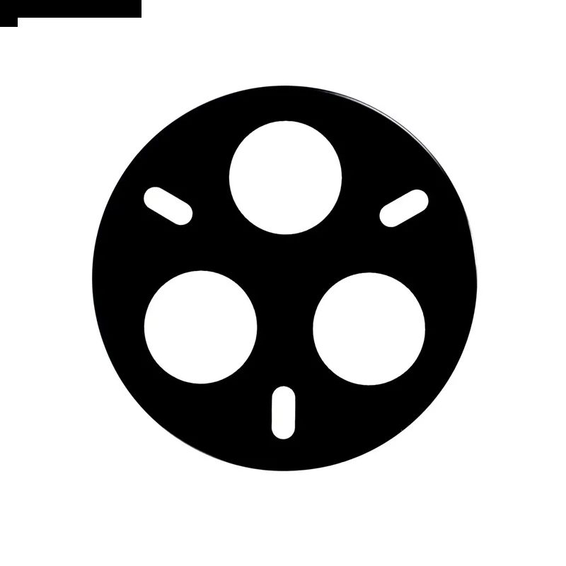 Linsskydd I Härdat Glas För Realme 14 Pro 5g (svart Version)