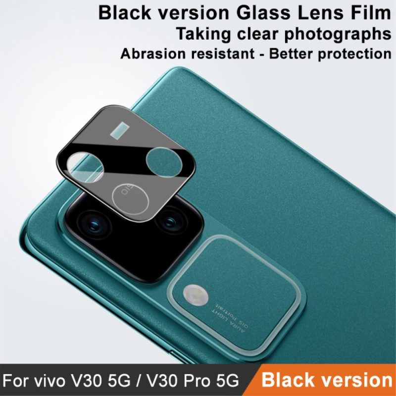 Linsskydd I Härdat Glas För Vivo V30 5g (svart Version)