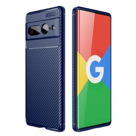 Mobilskal Google Pixel 7 Pro Flexibel Kolfiberstruktur