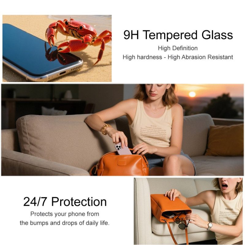 Skärmskydd I Härdat Glas För Oppo Reno 14 F 5g