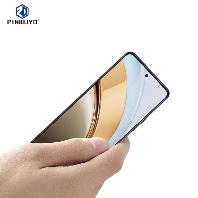Skärmskydd I Härdat Glas För V40 Lite 5g (svart Kant)