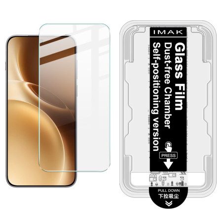 Skärmskydd I Härdat Glas För Vivo X300 Pro Med Monteringsram (fingeravtryckslåsning)
