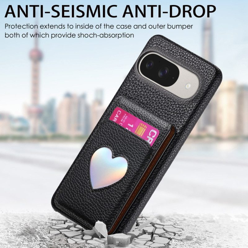 Skal För Google Pixel 10 / 10 Pro Korthållare Och Spegel