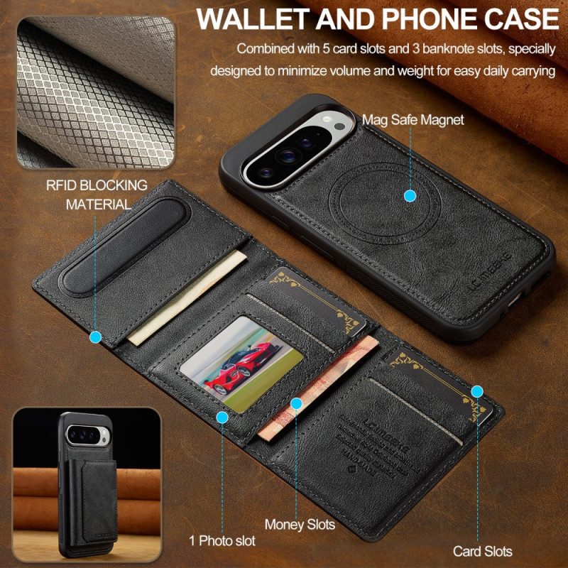 Skal För Google Pixel 10 / 10 Pro Magnetisk Korthållare På Lc.imeeke