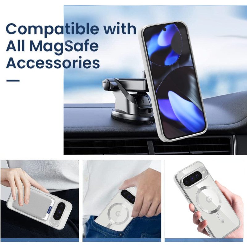 Skal För Google Pixel 10 / 10 Pro Magsafe-kompatibel Avtagbar Korthållare