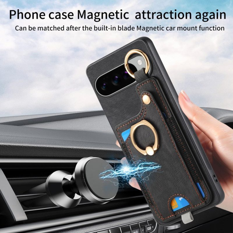 Skal För Google Pixel 10 Pro Xl Korthållare Och Ringhållare