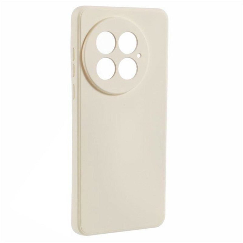 Skal För Oneplus 13 2-i-1 Flexibelt Silikonskydd Med Härdat Glas