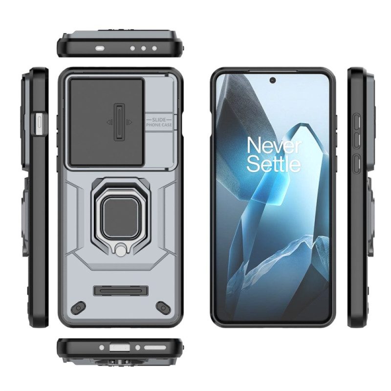 Skal För Oneplus 13 Hållbar Ring Med Linsskydd