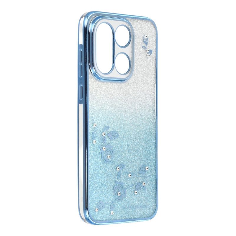 Skal För Oneplus 15 Blommönster Med Snören