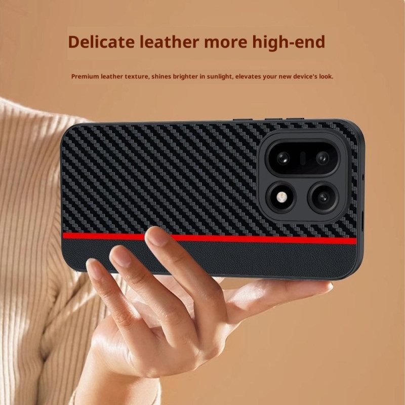 Skal För Oneplus 15 Kolfiberstruktur