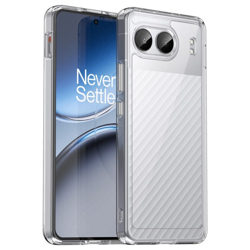 Skal För Oneplus Nord 4 Genomskinligt Skärmskydd Med Härdat Glas