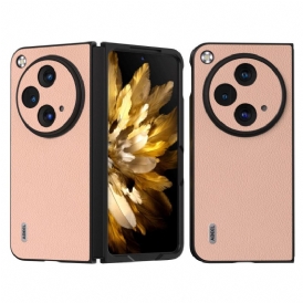 Skal För Oppo Find N3 Abeel Äkta Lychee Läder