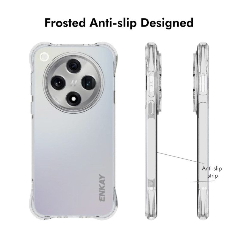 Skal För Oppo Find X8 Förstärkt Genomskinlig