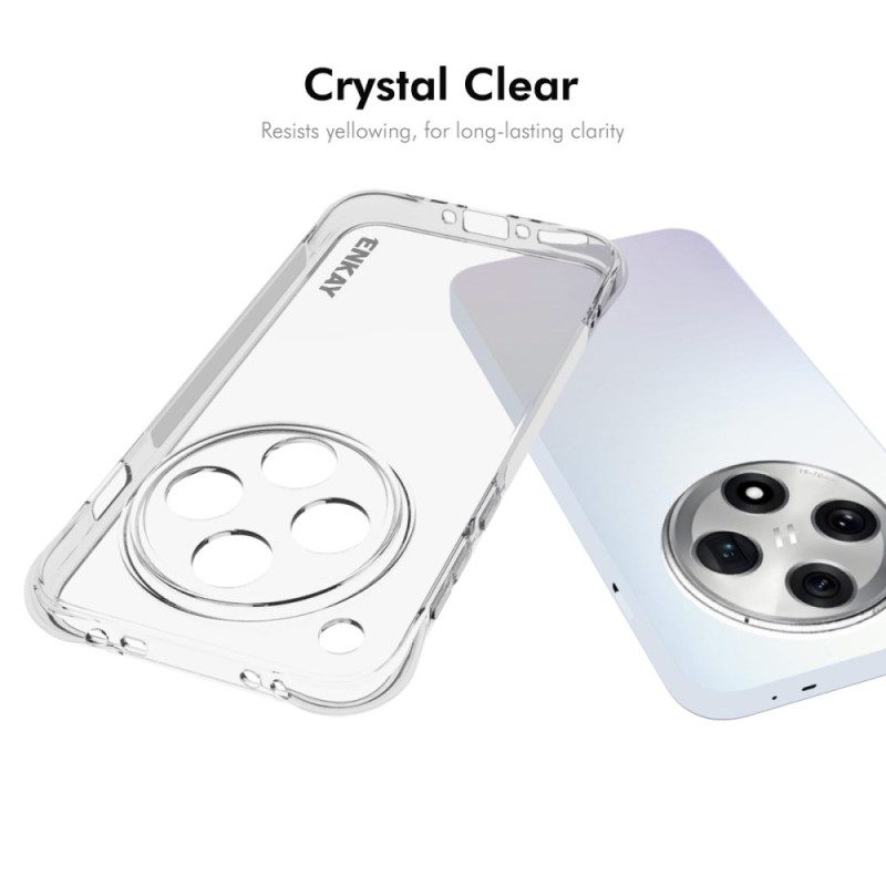 Skal För Oppo Find X8 Förstärkt Genomskinlig