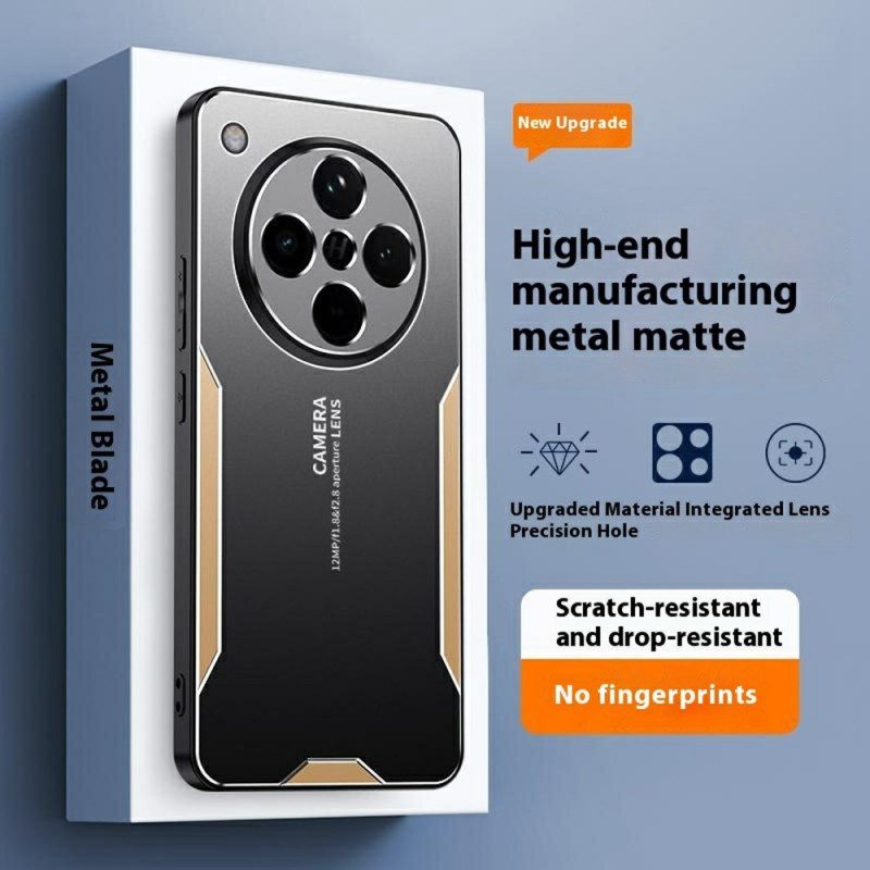 Skal För Oppo Find X8 Metalleffekt