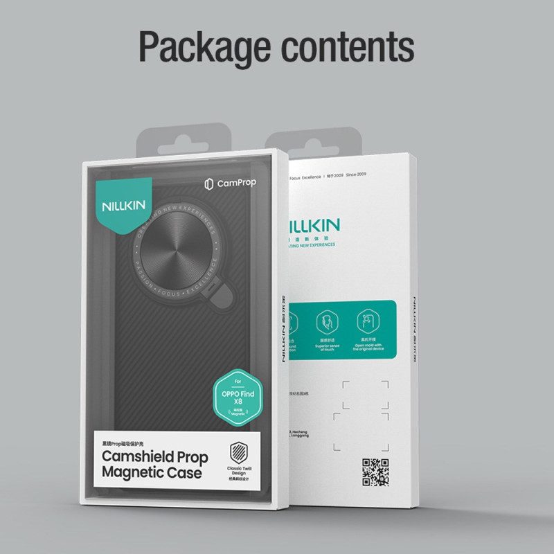 Skal För Oppo Find X8 Nillkin Camshield Prop Magnetic-serien