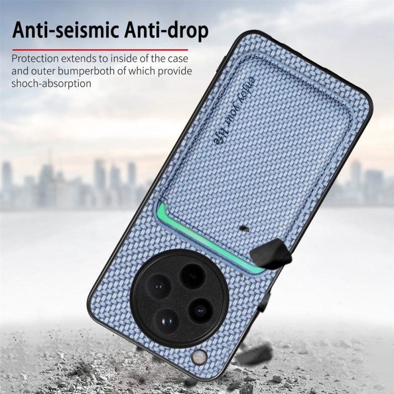 Skal För Oppo Find X8 Pro Avtagbar Korthållare