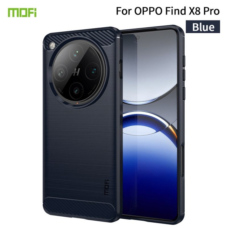 Skal För Oppo Find X8 Pro Borstad Kolfiber