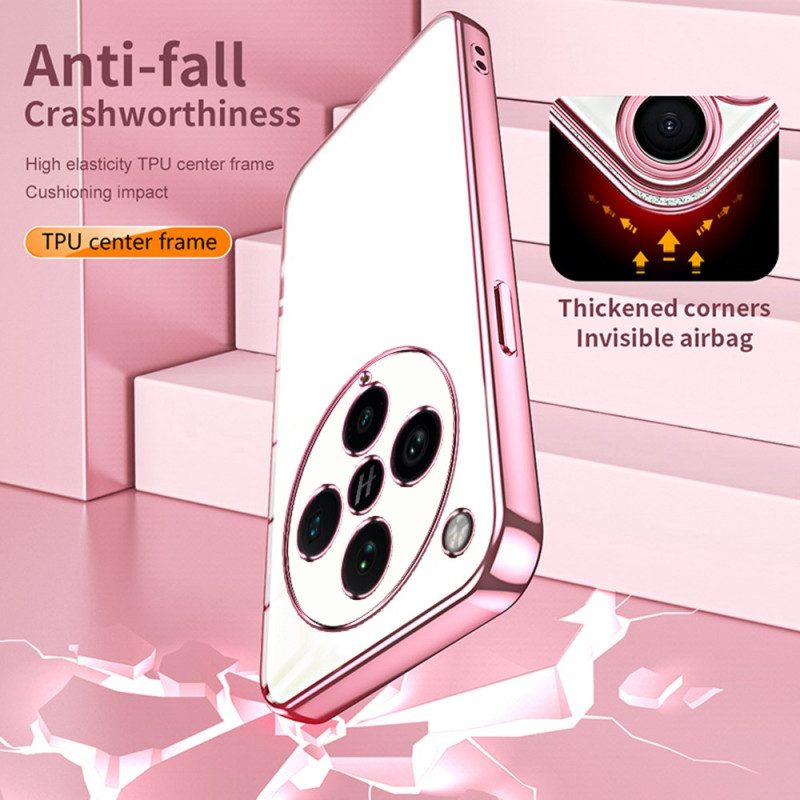 Skal För Oppo Find X8 Pro Metallkanter