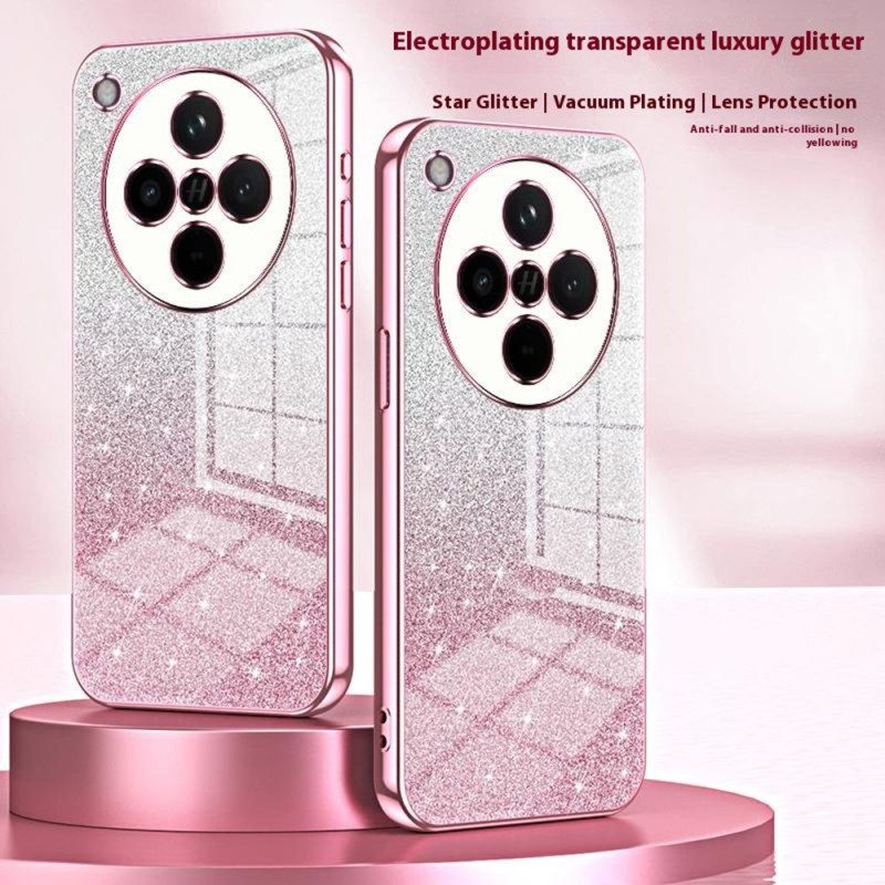 Skal För Oppo Find X8 Tonad Glitter