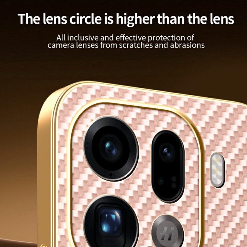 Skal För Oppo Find X9 Pro 5g Kolfiberstruktur