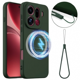 Skal För Oppo Find X9 Pro 5g Magsafe Flytande Silikon