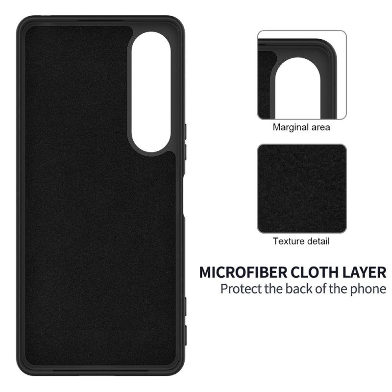 Skal För Sony Xperia 1 Vii Silikon Med Snodd