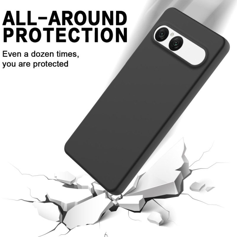 Skal För Sony Xperia 10 Vii Silikon Med Rem