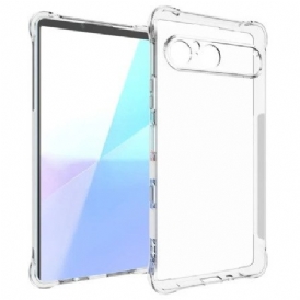 Skal För Sony Xperia 10 Vii Transparent Med Förstärkta Hörn