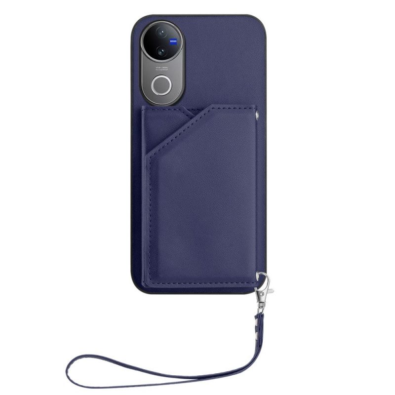 Skal För Vivo V50 5g Korthållare Och Rem