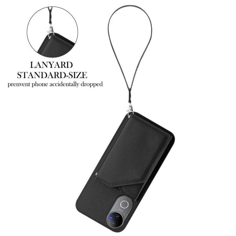 Skal För Vivo V50 5g Korthållare Och Rem