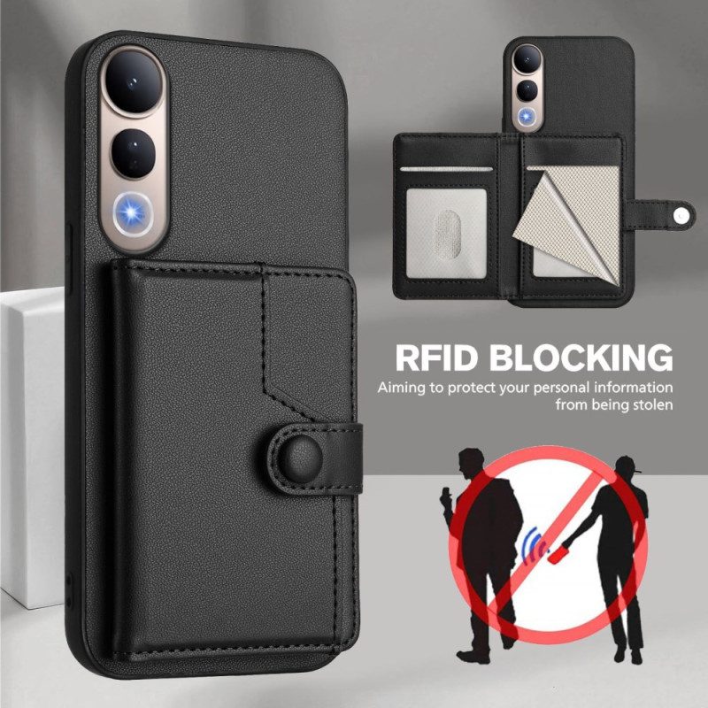 Skal För Vivo V50 Lite 5g Rfid-korthållare