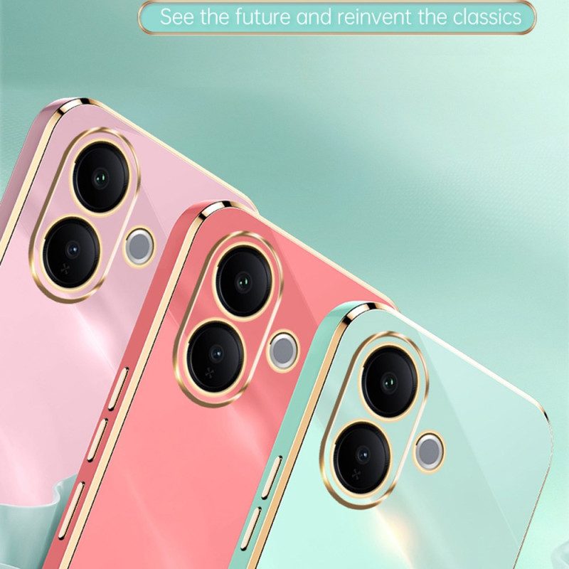 Skal För Vivo V60 Lite Xinli Ringhållare