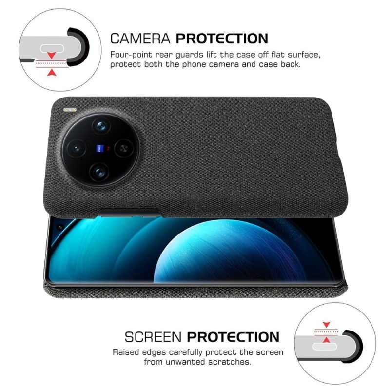 Skal För Vivo X100 Pro Tyg