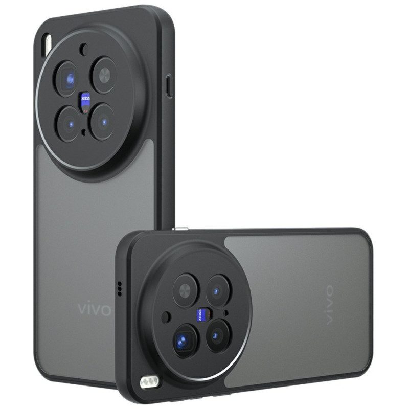 Skal För Vivo X300 Pro Mattsvart Genomskinlig