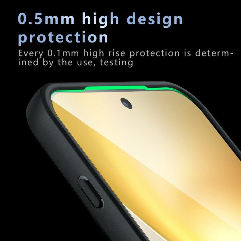 Skal För Vivo X300 Pro Mattsvart Genomskinlig