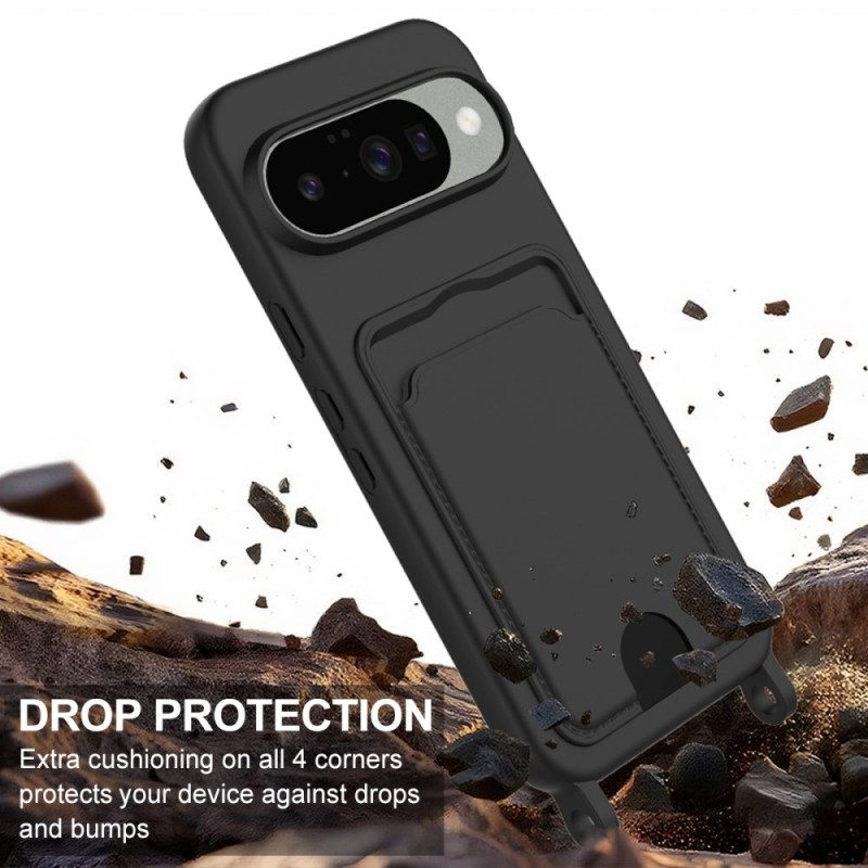 Skal Google Pixel 10 / 10 Pro Korthållare Med Rem