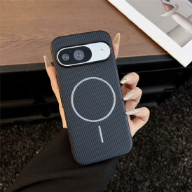 Skal Google Pixel 10 / 10 Pro Telefonfodral Magsafe-kompatibel Kolfiberstruktur