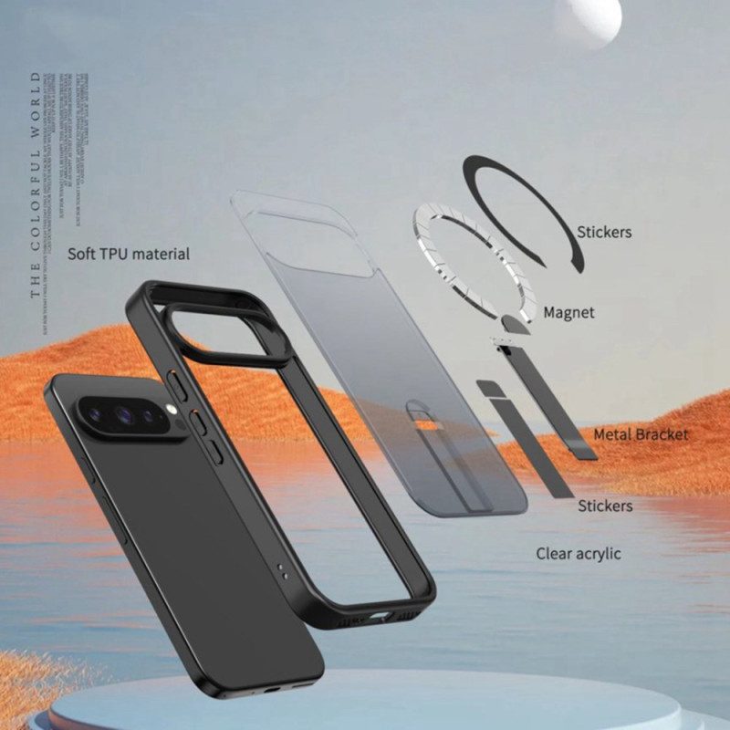 Skal Google Pixel 10 Pro Xl Frostad Magsafe-kompatibel Med Hållare