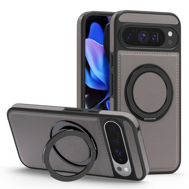 Skal Google Pixel 10 Pro Xl Magsafe-kompatibel Ringhållare I Mockaeffekt