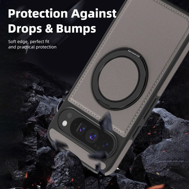 Skal Google Pixel 10 Pro Xl Magsafe-kompatibel Ringhållare I Mockaeffekt