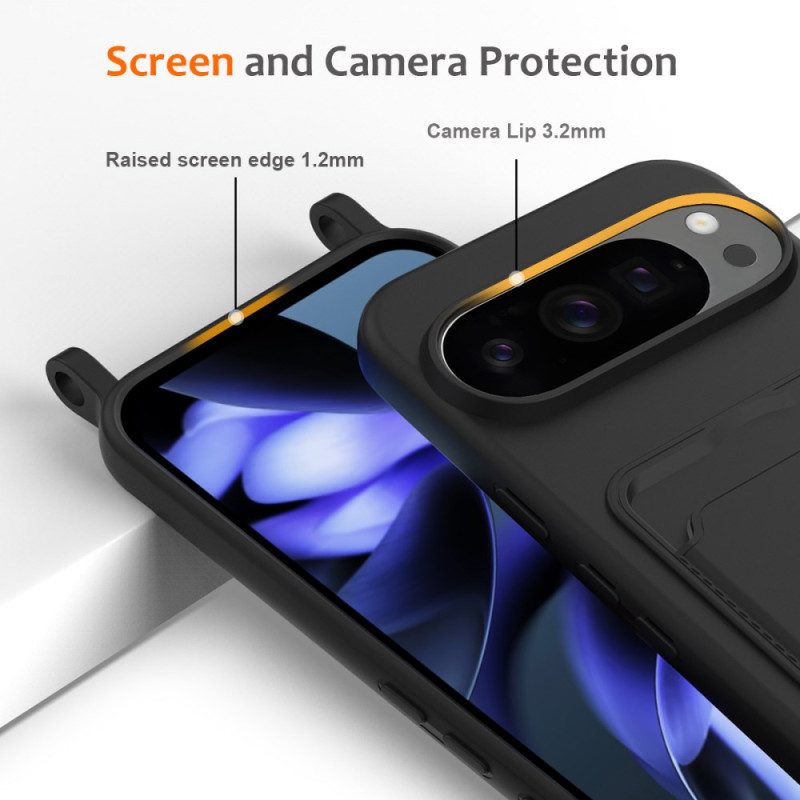 Skal Google Pixel 10 Pro Xl Silikon Med Korthållare