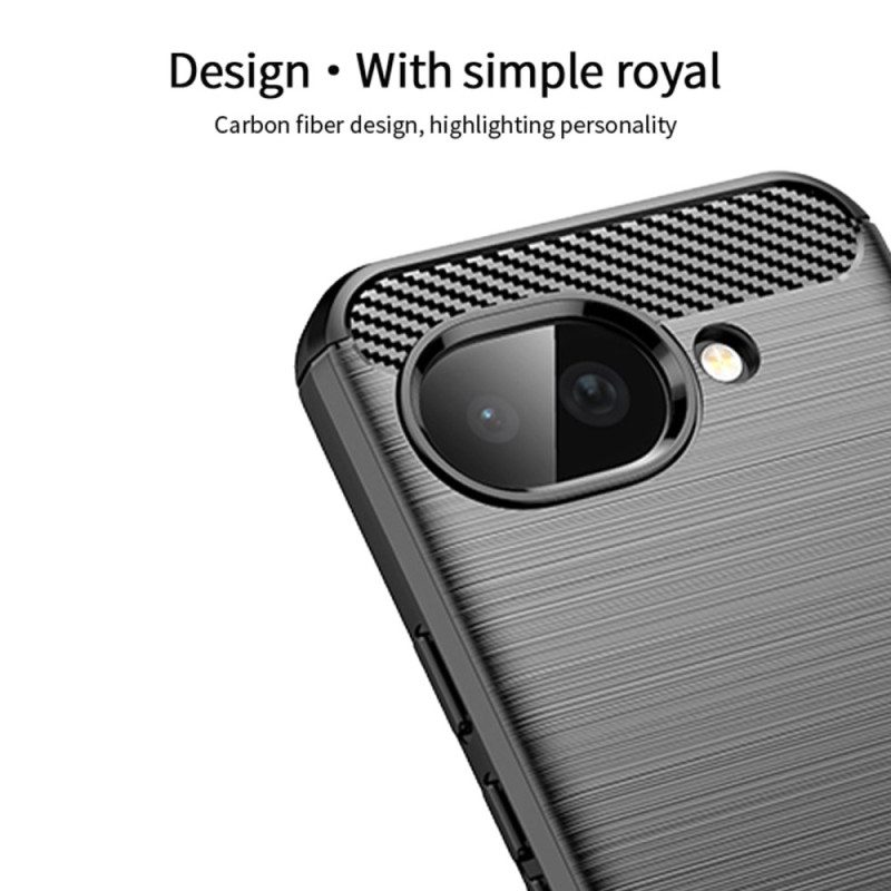 Skal Google Pixel 10a Borstad Kolfiber